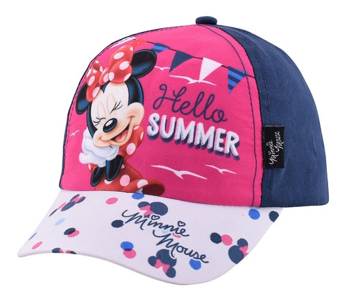 Gorras Gorros Visera Disney Minnie Original Footy Mundomania