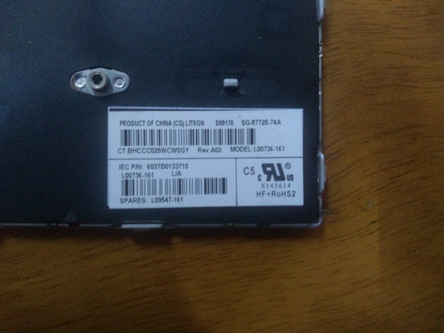 Teclado Hp Modelo L09547-161 Se Vende Por Tecla O Completo (Usado)