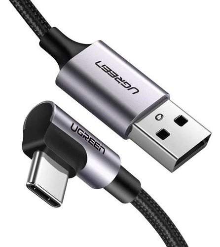 Cable Cargador Ugreen Usb A Usb C Angulo 90° 480 Mbps 1 M