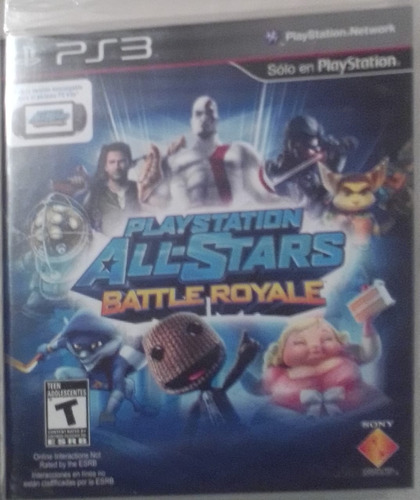 Playstetion All Stars Royal Rumbler Ps 3 O Playstetion 3