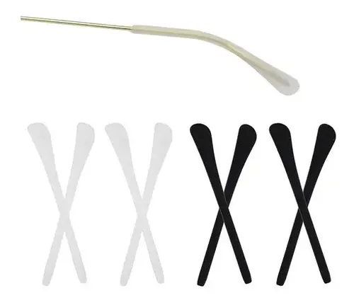 Cubrepiernas Antideslizantes Para Gafas - 25 Pares, Silicona Suave - Evita Que Resbalen - Para Todo Tipo De Gafas