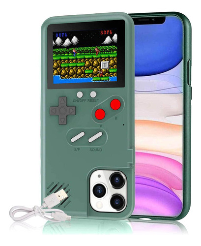 Autbye - Funda De Gameboy Para iPhone, Funda Autbye Retro 3d