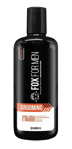 comprar Grooming Para Cabelo E Bigode Mustache Fox For Men Top 240ml