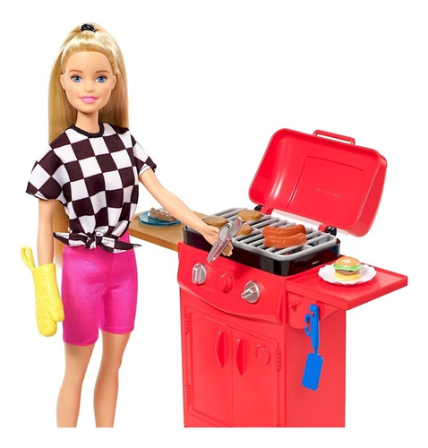 Imagen 5 de 5 de Barbie Set Picnic Entre Hermanas 20 Accesorios 100%original