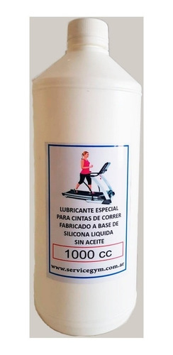 Silicona Lubricante Cinta Correr 1000cc Dosifica Servicegym