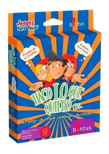 Hago Lo Que Quiero - Juego De Cartas Bontus Ploppy 175727