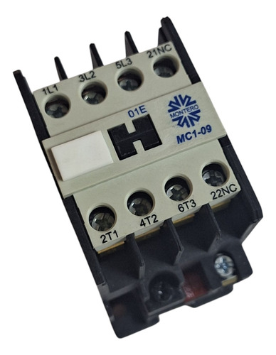 Contactor Tripolar Mc1-9 Amp 1 Nc Bobina 380 V Montero