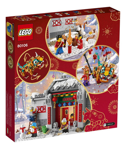 Lego Story Of Nian 80106 - Kit De Construcción Coleccionable