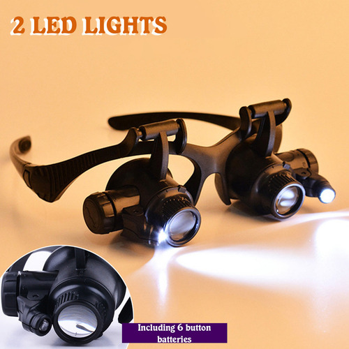 Lente Ocular Led De 10 X 15 X 20 X 25 X, Vidrio Portátil, Id