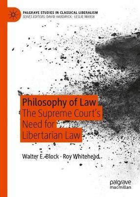 Libro Philosophy Of Law : The Supreme Court's Need For Li...