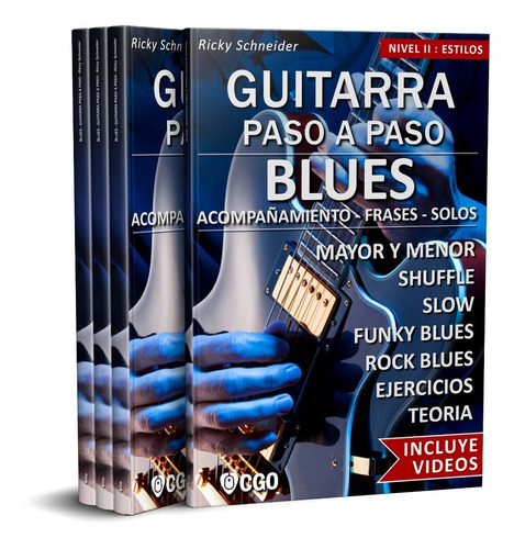 Blues - Guitarra Paso A Paso, Con Videos Hd