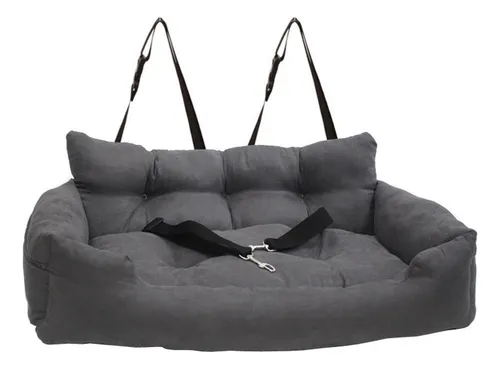 S+ Asiento De Coche For Perros: Ajustable, Cómodo, Seguro,
