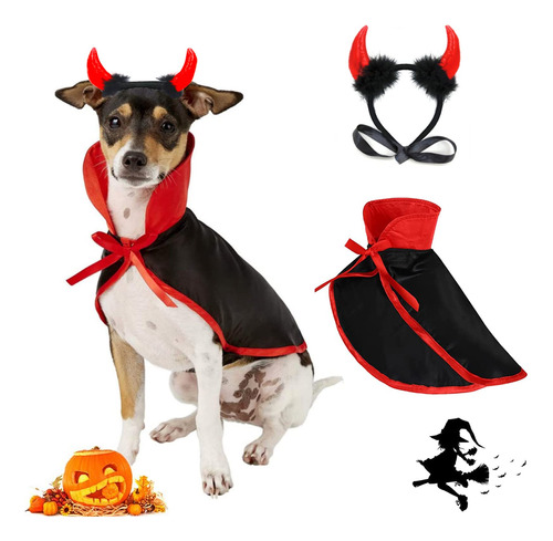 Disfraz De Halloween Para Perro Grande, Paquete De 2 Unidad.