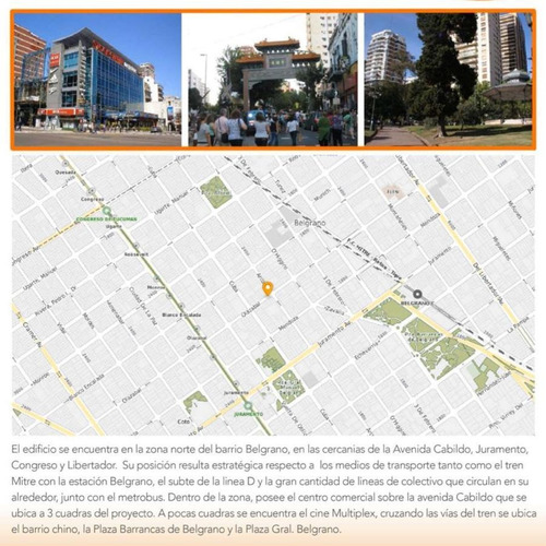 Imagen 6 de 11 de Venta -departamento -2 Ambientes- Belgrano - Barrancas- Apto Profesional