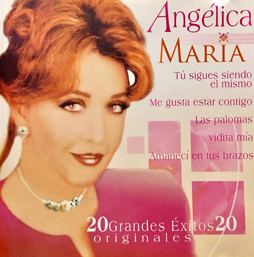 Cd Angelica Maria 20 Grandes Exitos Originales