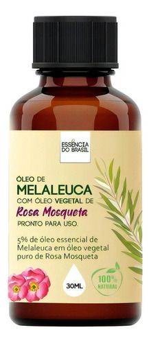  Óleo De Melaleuca Com Rosa Mosqueta 30ml - Pronto Para Uso