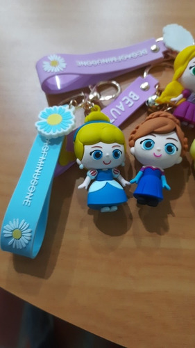 Imagen 3 de 6 de Llaveros Princesas De Disney
