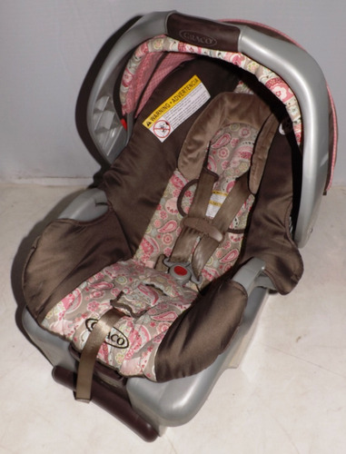 Silla Para Auto Portabebe Y Base Graco Mecedora Soporta 14kg