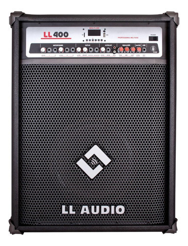 Caixa De Som Amplificada Multiuso Ll Audio Ll400 Bt 100w Rms