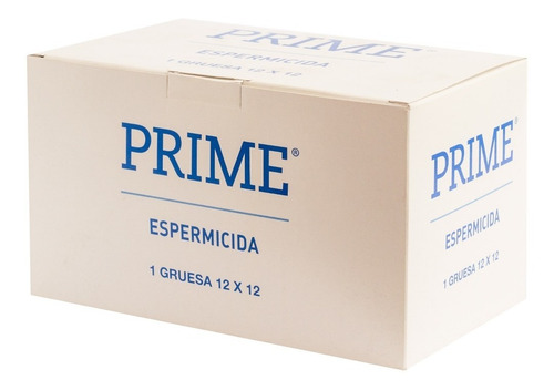 Preservativos Prime Espermicida X144 Unidades Menor Riesgo