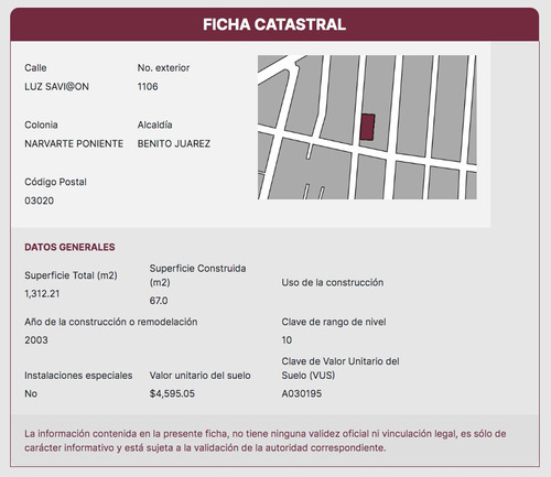 Venta De Departamento En Luz Saviñon, Col. Narvarte Poniente, Benito Juárez Recuperación Bancaria Laab2