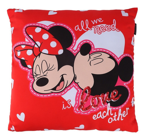 Cojin Disney Mickey & Minnie Color Love Mickey