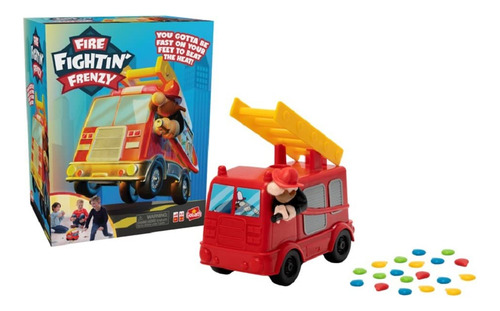 Goliath Fire Fightin Frenzy Game - Juego De Piso Activo De R