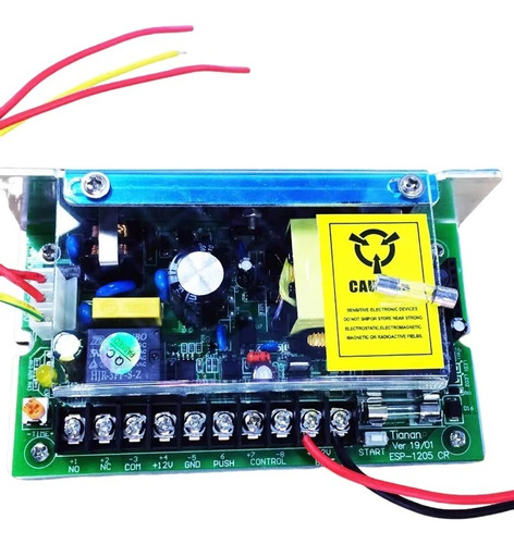 Fuente De Poder 12v 5a, Control De Acceso (carga Bat 12-7 A)