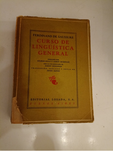 Curso De Lingüística General Ferdinand De Saussure