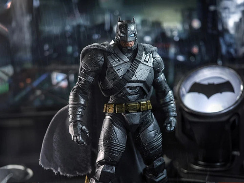 Batman Armored Suit Batman V Superman Mcfarlane Dc Multivers (Usado)