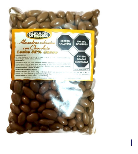 Almendra Fina Con Chocolate Gh 500g Premium