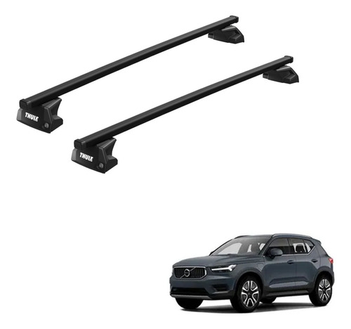 Rack Bagageiro Teto Xc40 Suv 2018 Em Diante Evo Thule