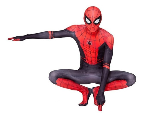 Imagen 1 de 4 de Spider-man Disfraz Adulto Spiderman Lejos De Casa 