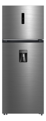 Refrigerador Midea Top Mount Smart Sensor Bru Steel 17 P3