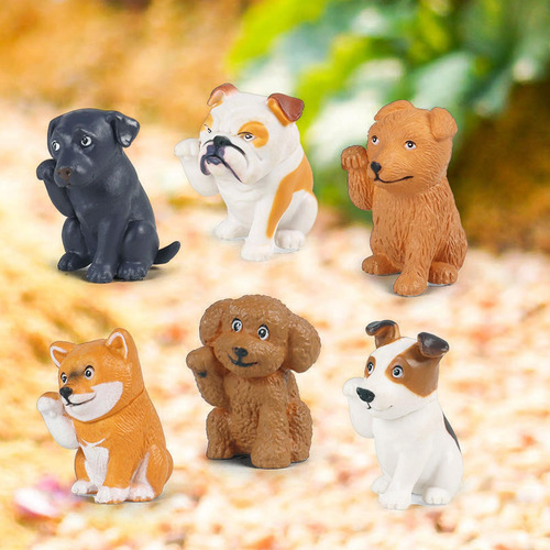 Modelo De Animales En Miniatura Adornos Juguetes