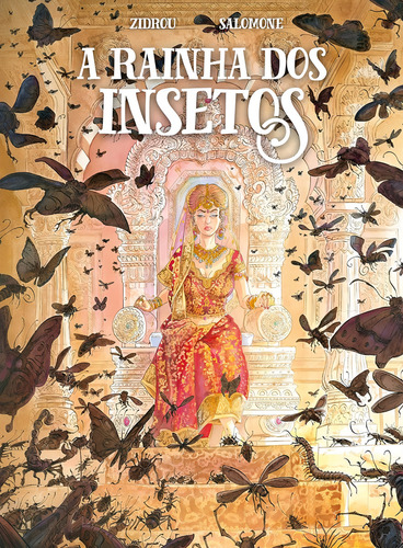 A Rainha Dos Insetos - Graphic Novel Volume Único, De Zidrou., Vol. 1. Editorial Comix Zone, Capa Dura Em Português, 2021