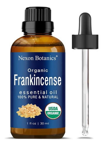 Nexon Aceite Esencial Olíbano Incienso Orgánico Puro 30ml