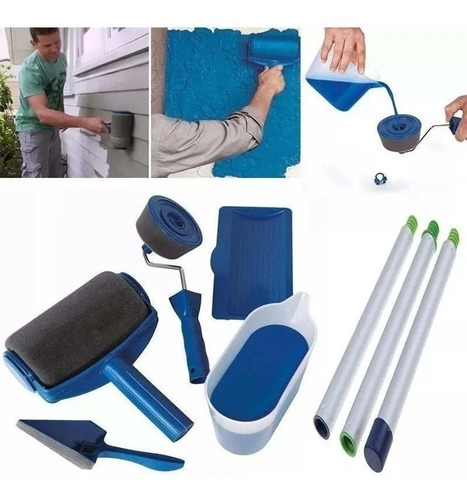 Rodillo Para Pintar Paint Roller Con Accesorios Completos