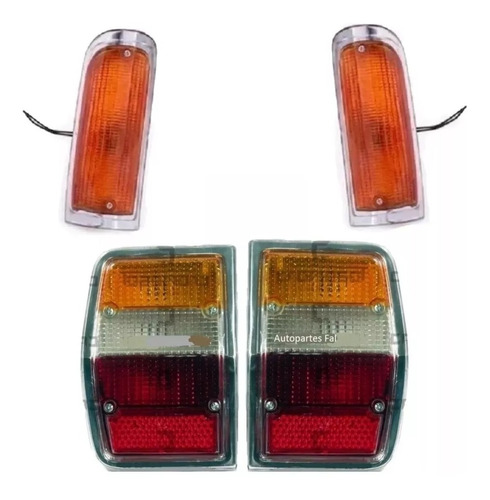 Combo P/taunus 1975 1975 1977 1978 Faros Traseros Y Delanter