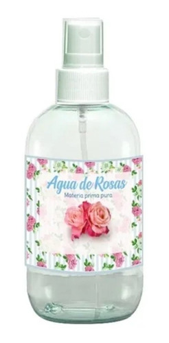 Imagen 2 de 3 de Agua De Rosas Pura Tónico Facial Natural 250ml Caba Coghlan