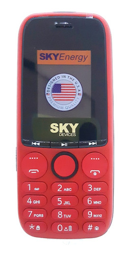 Celular Libre Dual Sim Sky Energy Cámara Fm Blanco 