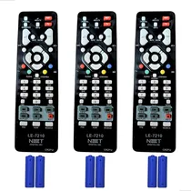 Comprar 3 Controle Remoto Claro Net Compatível Todos Modelos + Pilha