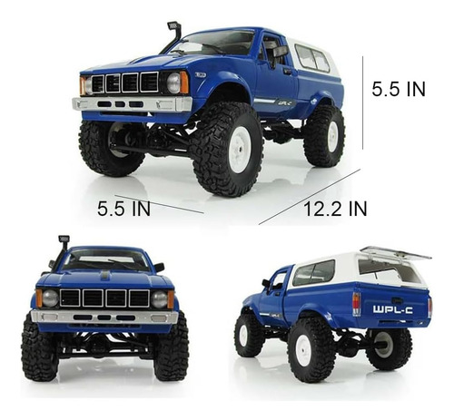Rc Crawler Wpl C24 Rc Rock Crawler Rc Truck 4x4 Off Road Rtr