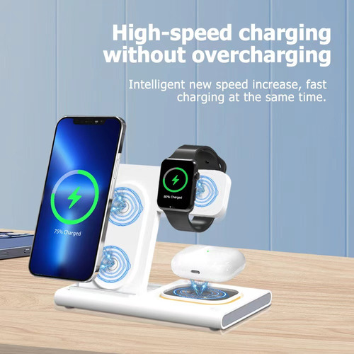Cables And Adapters, 3-in-1 Wireless Charging