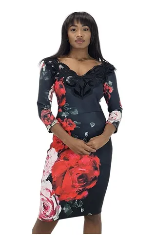 Vestido deals midi luxo