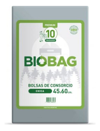 Bolsa Residuo Negra Bio Bag 45x60  X50 Unid