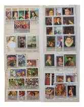 Comprar Lote De 40 Estampillas Mundiales. Arte - Pintura