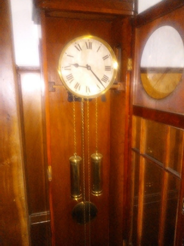 Reloj De Pie Antiguo Aleman (Usado)