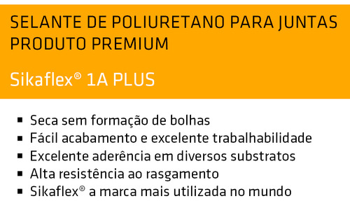 Selante Sikaflex 1a Plus Branco (cartucho 300 Ml) - Sika