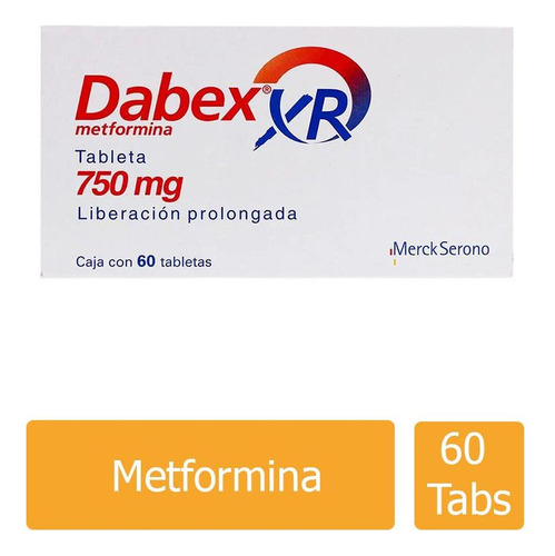 Dabex Xr 750 Mg Caja Con 60 Tabletas